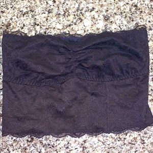 Lacy Black Bralette Top
